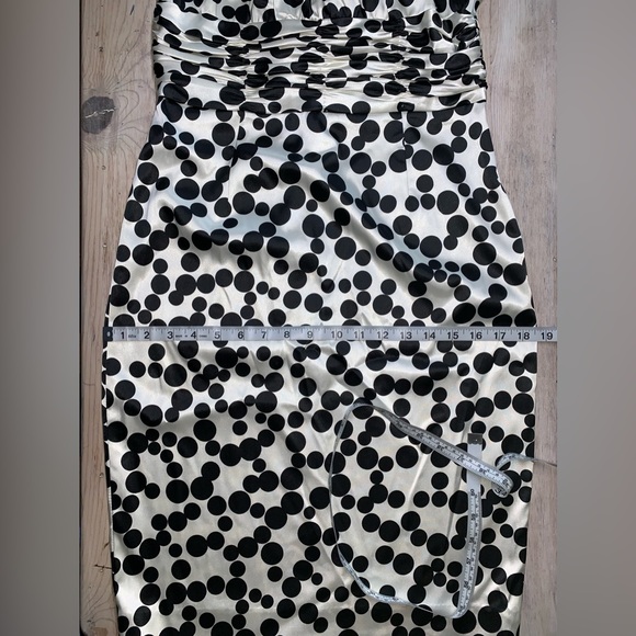 Beautiful Maggy London Halter Polka Dot Dress - Picture 9 of 12